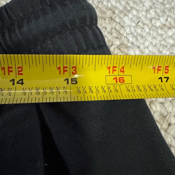 Adidas Black Sweatpants with White Stripes - Picture 3 of 5